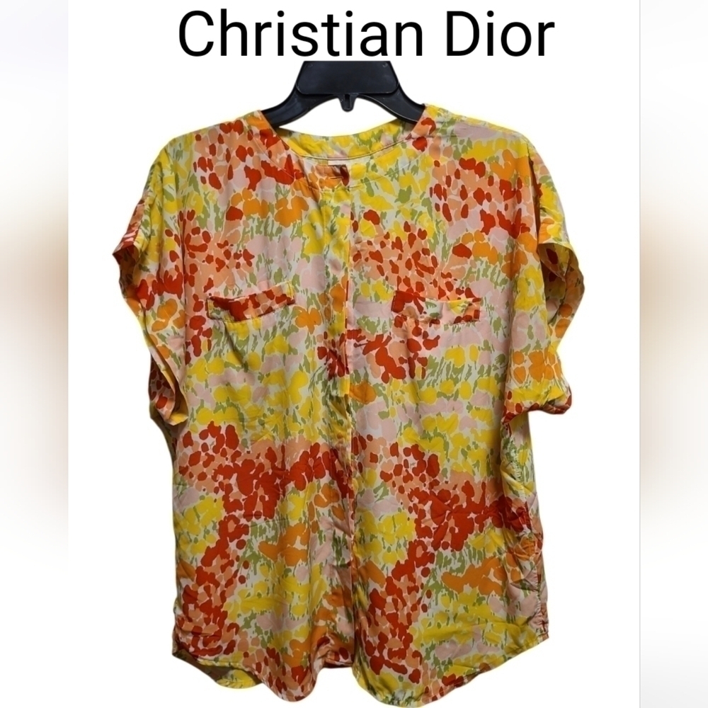 Christian Dior women's blouse size 8 us
